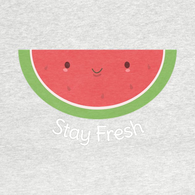Cool and kawaii watermelon t-shirt by happinessinatee